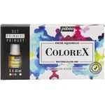 Pébéo Colorex Комплект мастило Primary Colours 5 x 45 ml (417401)