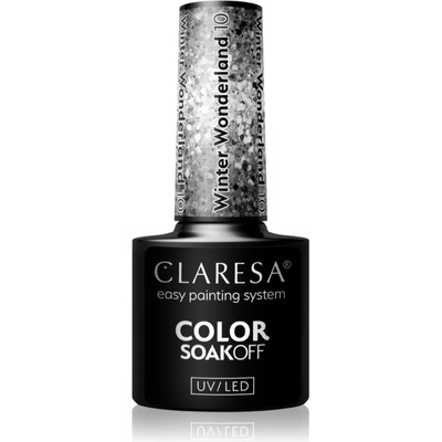 Claresa SoakOff UV/LED Color Winter Wonderland гел лак за нокти цвят 10 5 гр