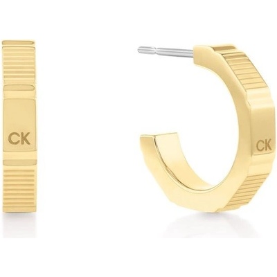 Calvin Klein Stylové kruhové náušnice z oceli Essential 35000403