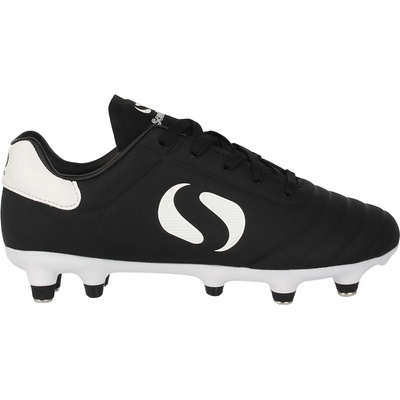 Sondico Детски футболни бутонки Sondico Strike Soft Ground Childrens Football Boots - Black/White