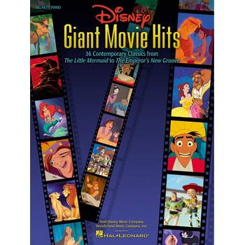 Walt Disney Noty pro piano Disney Giant Movie Hits
