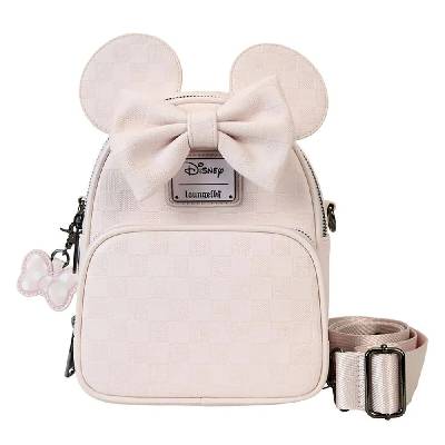 Раница Loungefly Disney Bolso Ear Evergreen Minnie backpack - White (Multicolor)