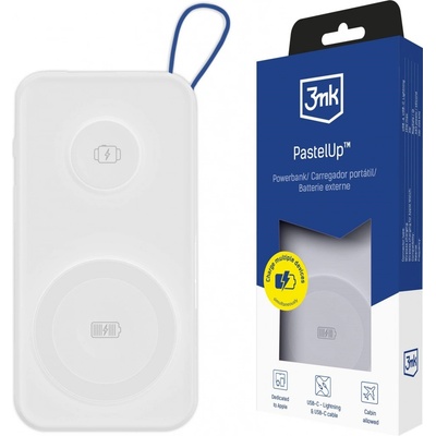 3mk PastelUp 10000 mAh biela