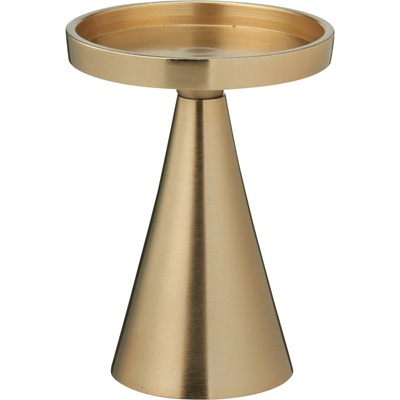 Home Styling Collection Dekorativní svícen, zlatý, 13 cm zlatý