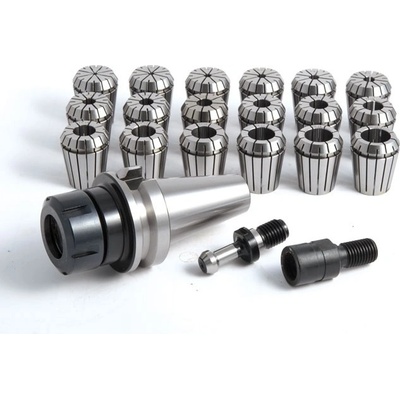 Sada upínače SK50/DIN2080/ER32 a kleštin 2-20 mm (18 ks)