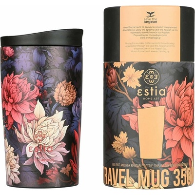 Estia termohrnček Midnight Blossom 350 ml