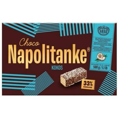 Kraš Napolitanke čoko & kokos 250 g