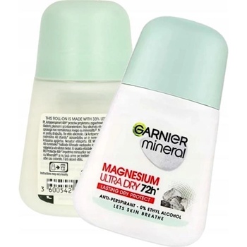 Image 1 of Garnier Mineral Magnesium Ultra Dry 72h roll-on 50 ml