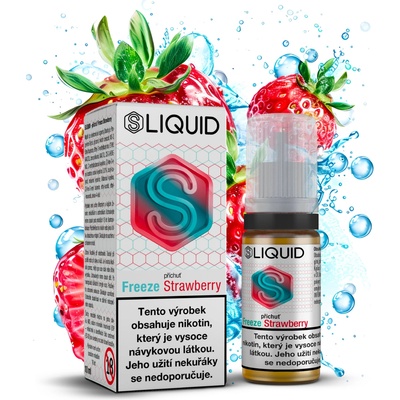 Sliquid Ledová Jahoda 10 ml 10 mg