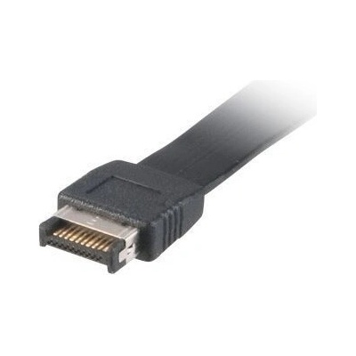 AKASA Interní MB adaptér USB 3.1, PCI závorka s Type-C konektorem, 50 cm