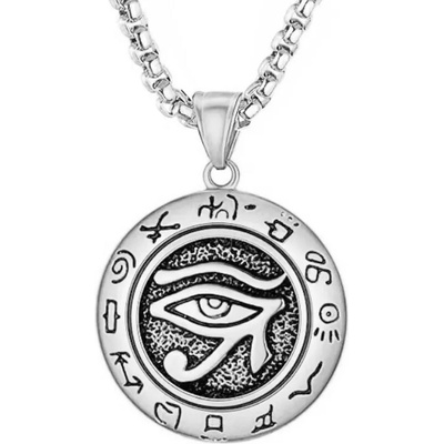 HARAHU Колие Eye - Сребърен KP33485 (33485)