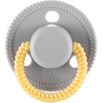 Lorelli Силиконова залъгалка с капаче Lorelli - Circle, 0 м+, Grey (10220750003) - ozone