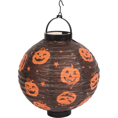 Halloweenský Led lampion 20 cm průměr – Zboží Mobilmania