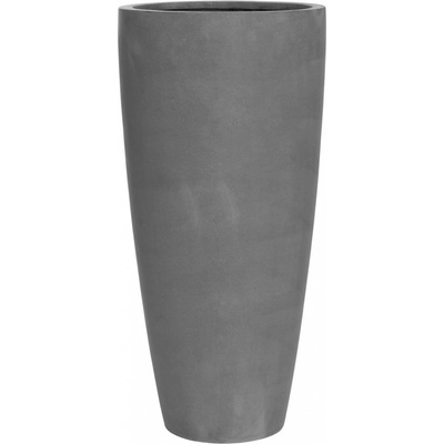 PotteryPots Kvetináč Dax, sivý 100 x 47 cm