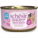 Schesir Cat Kitten Wholefood kuře / játra 70 g