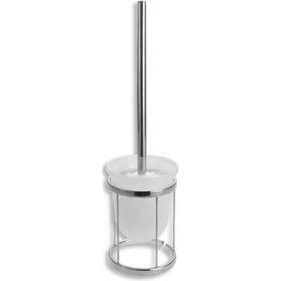 Novaservis NOVATORRE WC kefa chrom / sklo 6033,0