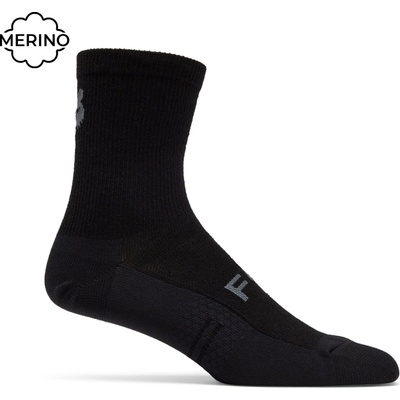 Fox 6" Flexair Merino Sock black