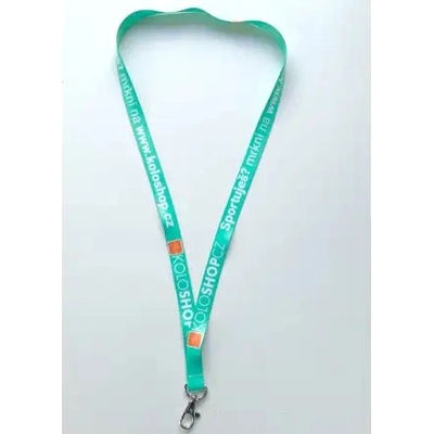 Šňůrka na krk Koloshop zelená