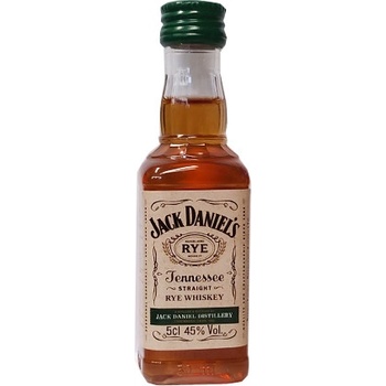 Jack Daniel's RYE Straight 45% 0,05 l (holá láhev)
