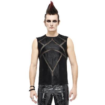 мъжки потник DEVIL FASHION - Patchwork - TT161