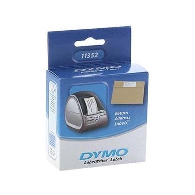 Papírové štítky DYMO LabelWriter 11352 54mm x 25mm bílé pro zpáteční adresu 500 ks (S0722520)