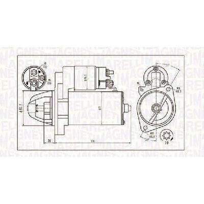 Startér MAGNETI MARELLI MQS1202