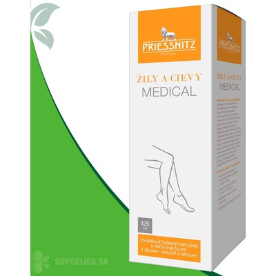 Priessnitz gél na žily a cievy 125 ml