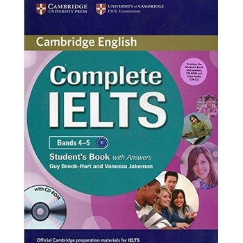 Complete IELTS Bands 4-5 Students Pack Students Book with Answers with CD-ROM and Class Audio CDs