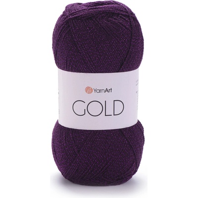 Yarn Art příze Gold 9006 temně fialová