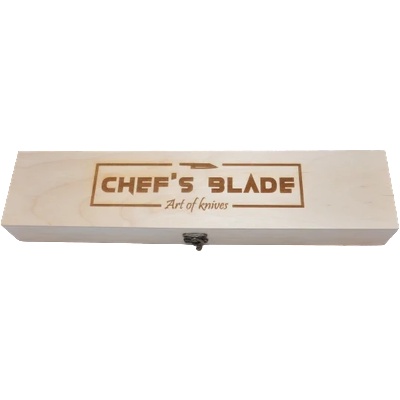 Chefsblade Кухненски нож - Ръчна изработка - България - Стомана N690 - Nakiri - 18 см. - CB 100083