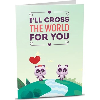 Image 1 of iGreet Картичка iGreet - Ще обиколя света за теб (LO005)