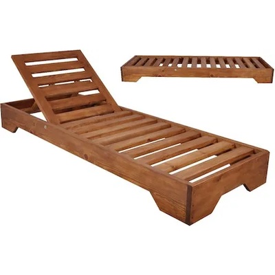 Bogdan Furniture Дървен шезлонг Memo. bg модел Verano