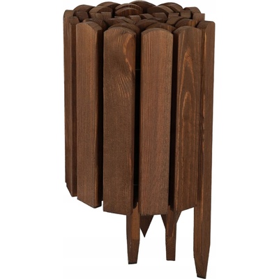 Záhradný obrubník Kotarbau drevený hnedý 200 cm x 30 cm