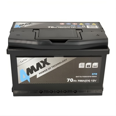 4MAX Start-Stop EFB 70Ah 700A right+ (BAT70)