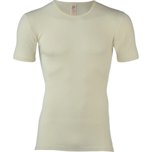 Engel Мъжко мериносово термобельо Engel Shirt S/S Everyday base layer - Natur - размер 50/52 (EU) (015-1882-0112)