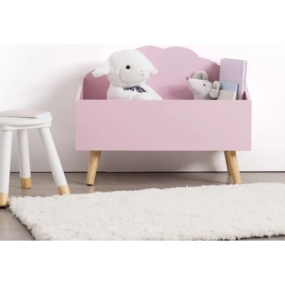 La Maison Кутия за играчки облаче розова