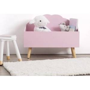 La Maison Кутия за играчки облаче розова