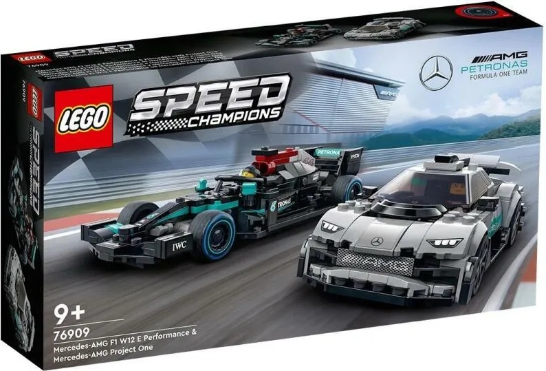 LEGO® Speed Champions - Mercedes-AMG F1 W12 E Performance & Mercedes-AMG Project One (76909)
