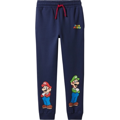 Chlapecké tepláky Super Mario navy modrá