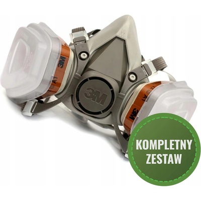 3M 6200 Lakýrnická polomaska – Zboží Dáma