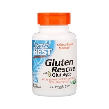 Doctor's Best Gluten Rescue with Glutalytic 60 rostlinných kapsúl