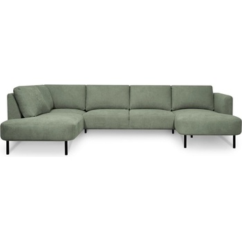 Scandic Зелен ъглов диван (ляв ъгъл/"U" форма) Hero - Scandic (17876SN MITO55)