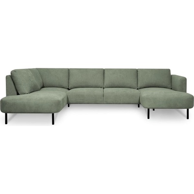 Scandic Зелен ъглов диван (ляв ъгъл/"U" форма) Hero - Scandic (17876SN MITO55)