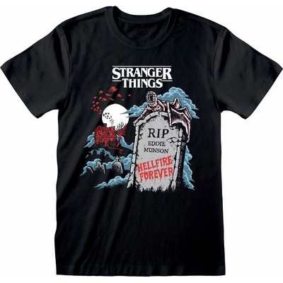 Tričko Spiral Strange Things Rip Eddie