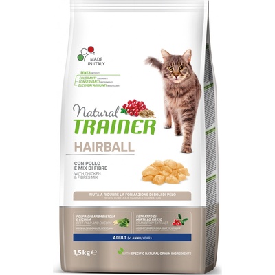 Trainer Natural Cat Hairball kuracie 1,5 kg