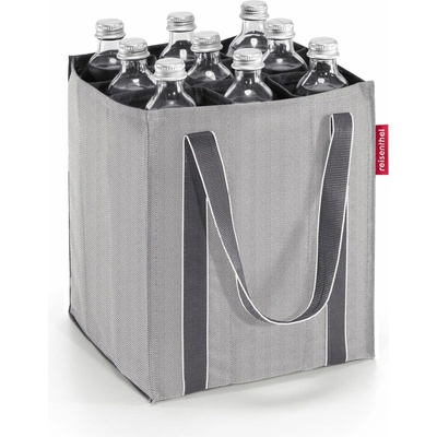 Reisenthel Bottlebag Herringbone grey