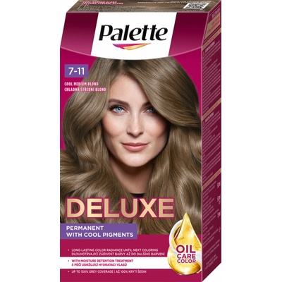 Schwarzkopf Palette Deluxe 7-11 chladná stredná blond