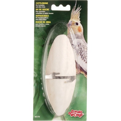 LIVING WORLD Kost sépiová s držákem 15 cm