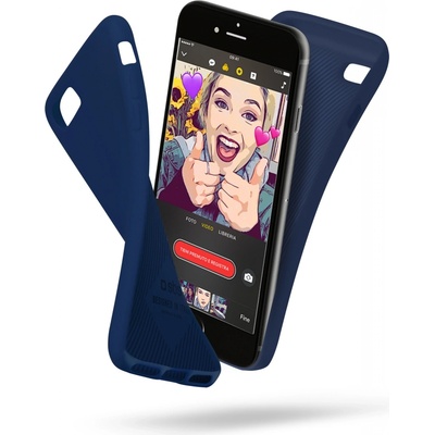 SBS - Polo iPhone 8/7/6S/6 modré
