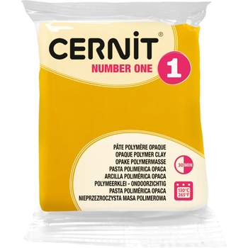 Cernit Polymer Clay N°1 Полимерна глина Yellow 56 g (CE0900056700C)